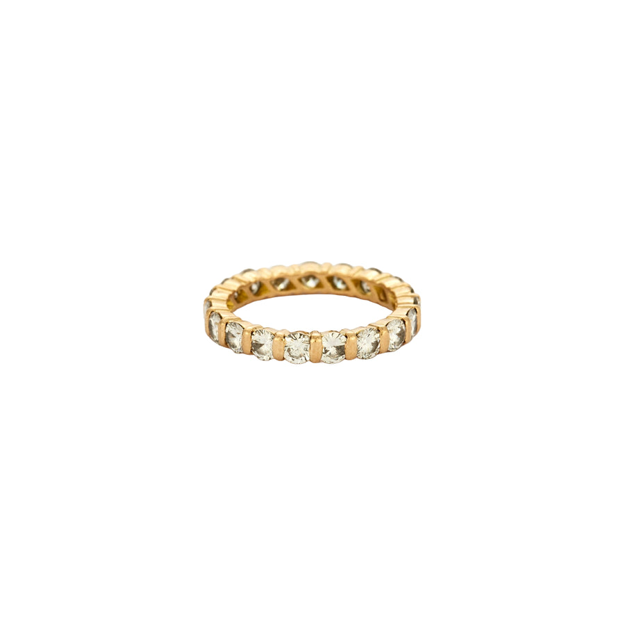 BAGUE OR JAUNE ET DIAMANTS