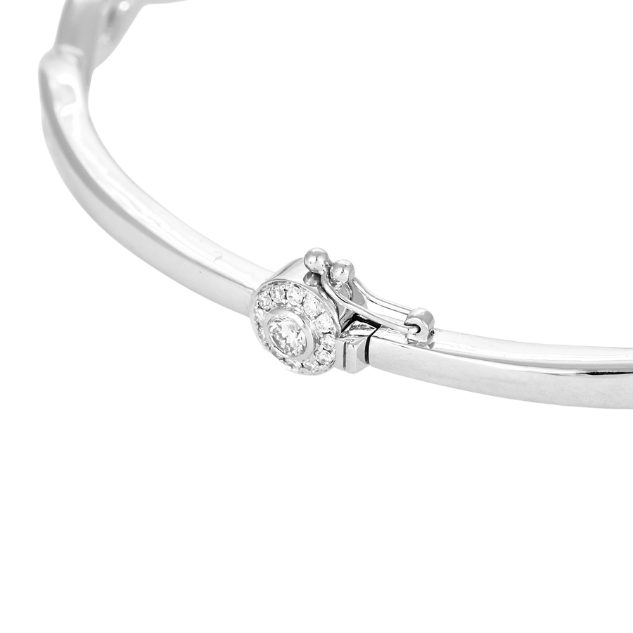BRACELET OR BLANC ET DIAMANTS