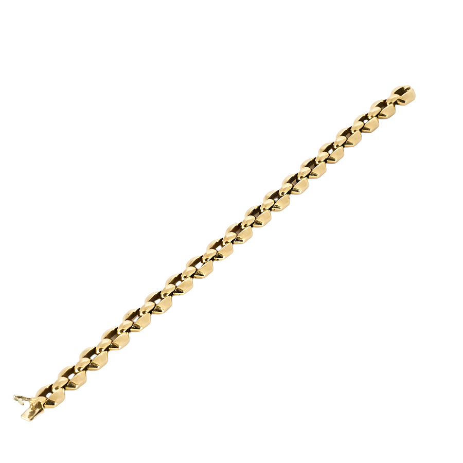 BRACELET CARTIER "FOXTROT" OR JAUNE