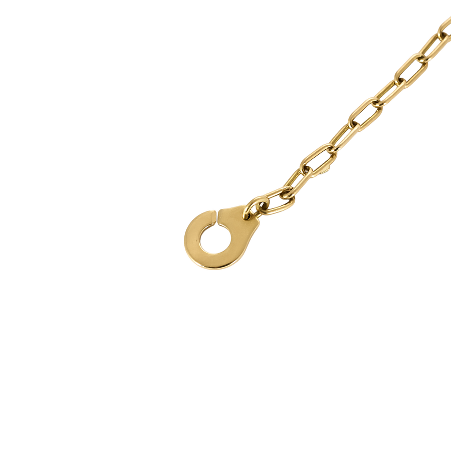 BRACELET MENOTTES DINH VAN R12 OR JAUNE
