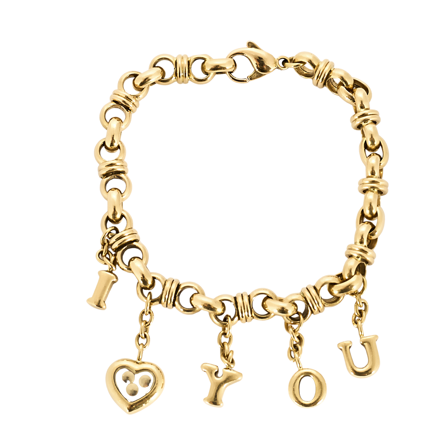 BRACELET « I LOVE YOU" CHOPARD HAPPY DIAMONDS