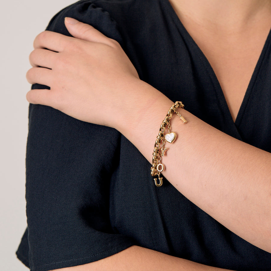 BRACELET « I LOVE YOU" CHOPARD HAPPY DIAMONDS