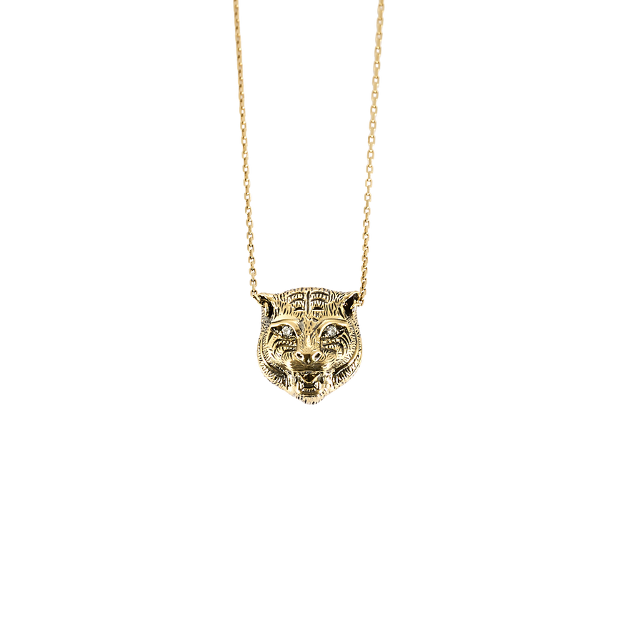 COLLIER TÊTE DE TIGRE OR GUCCI