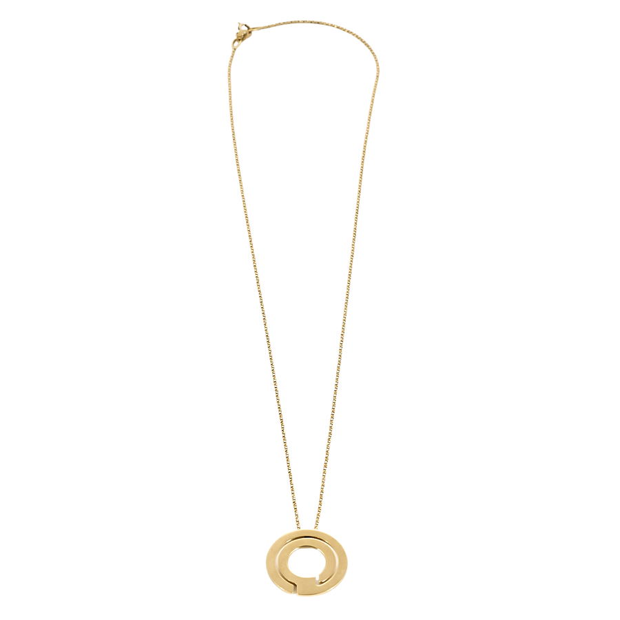 COLLIER DINH VAN SEVENTIES OR JAUNE