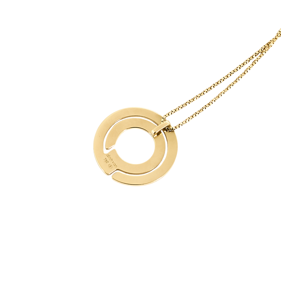 COLLIER DINH VAN SEVENTIES OR JAUNE