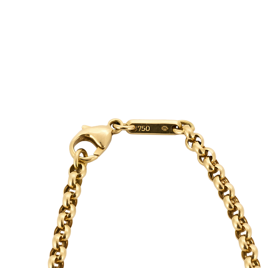 COLLIER CHOPARD MAILLE JASERON OR JAUNE