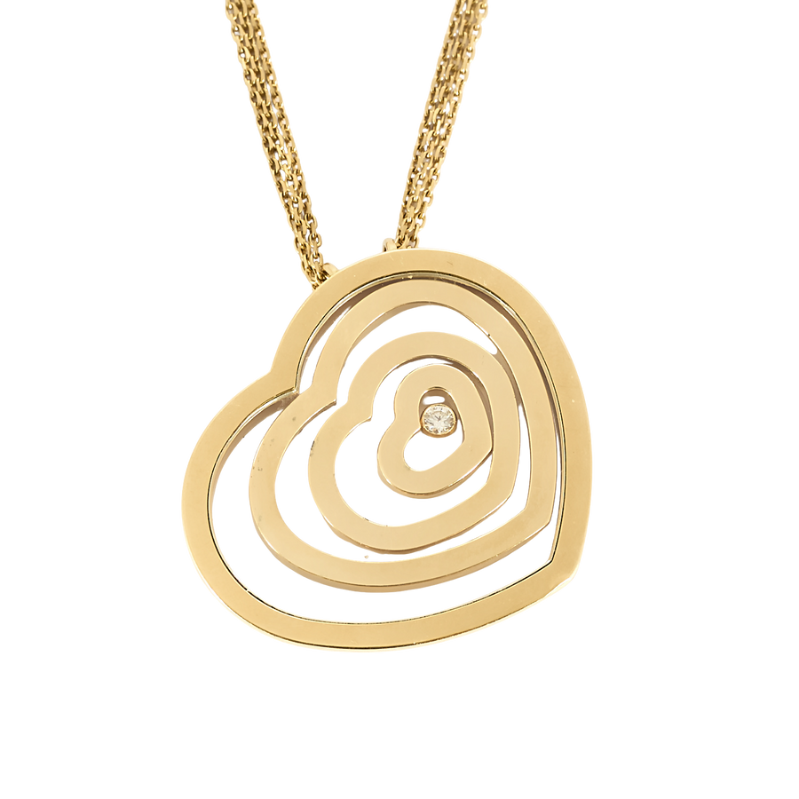 COLLIER CHOPARD HAPPY SPIRIT OR JAUNE