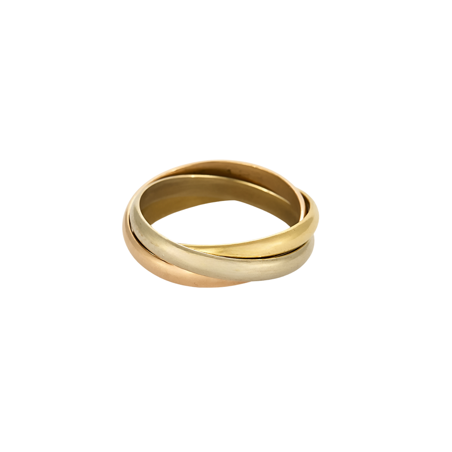 BAGUE CARTIER "TRINITY" TROIS ORS
