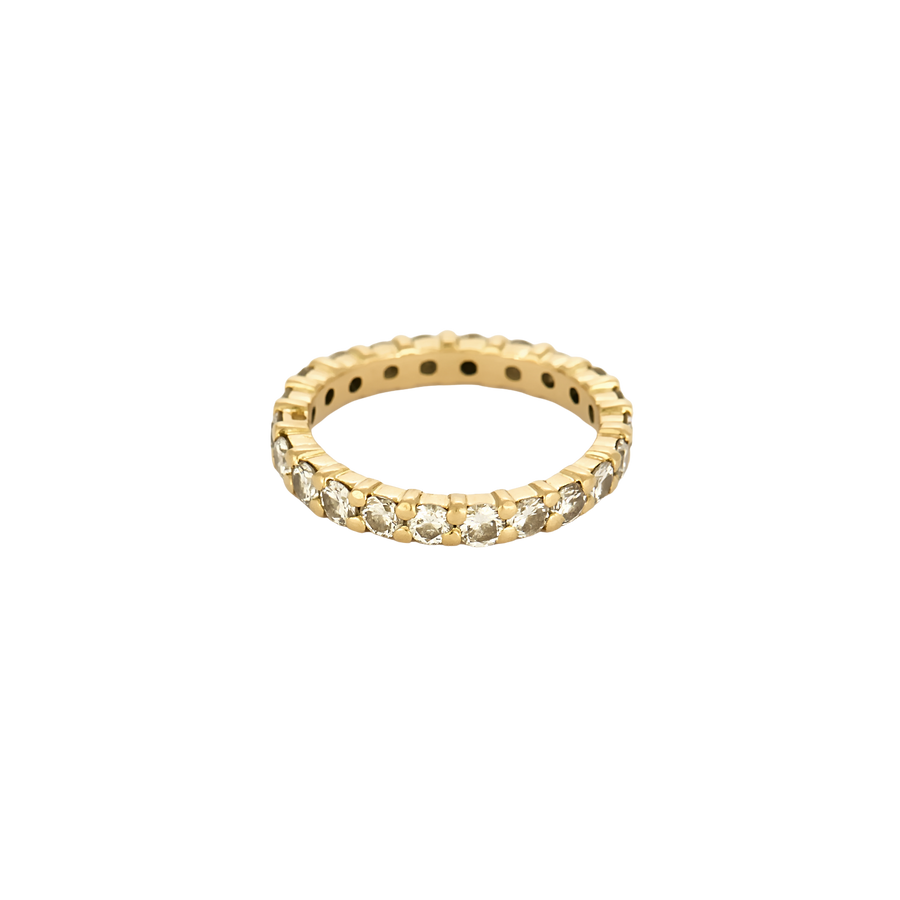 BAGUE OR JAUNE ALLIANCE AMERICAINE