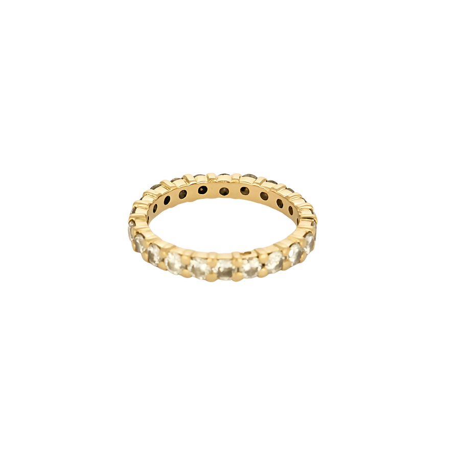 BAGUE OR JAUNE ALLIANCE AMERICAINE