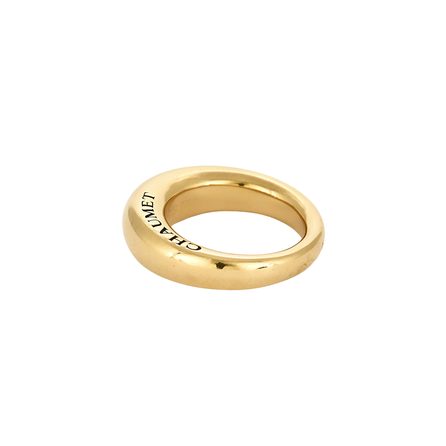 BAGUE JONC CHAUMET OR JAUNE