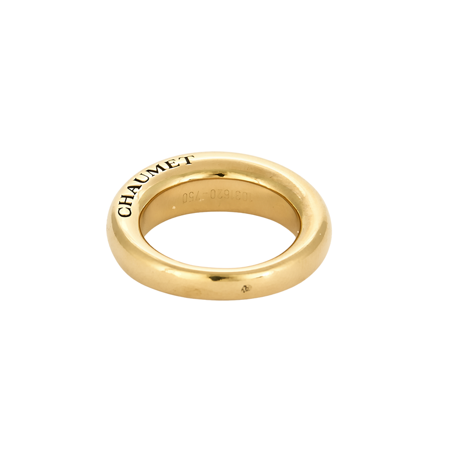 BAGUE JONC CHAUMET OR JAUNE