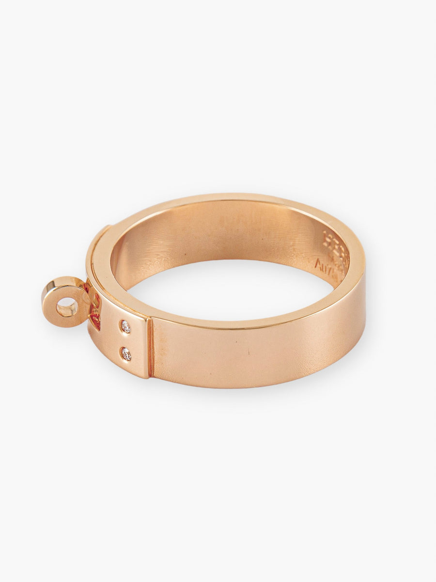 BAGUE HERMÈS "KELLY" OR