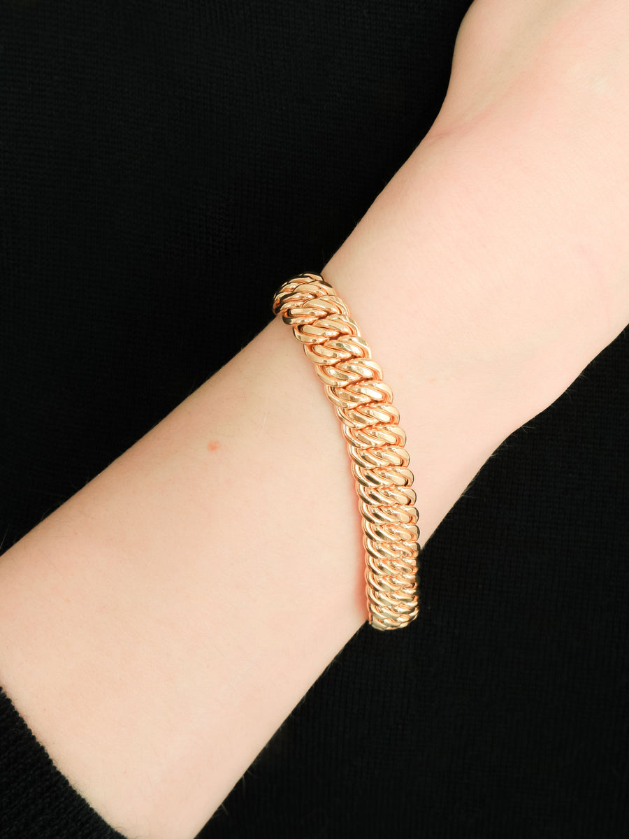 BRACELET MAILLE AMÉRICAINE