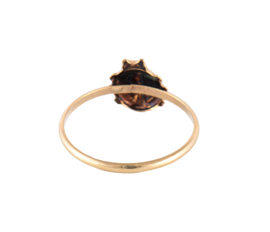 BAGUE "COCCINELLE" OR