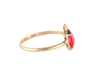 Bague coccinelle discount