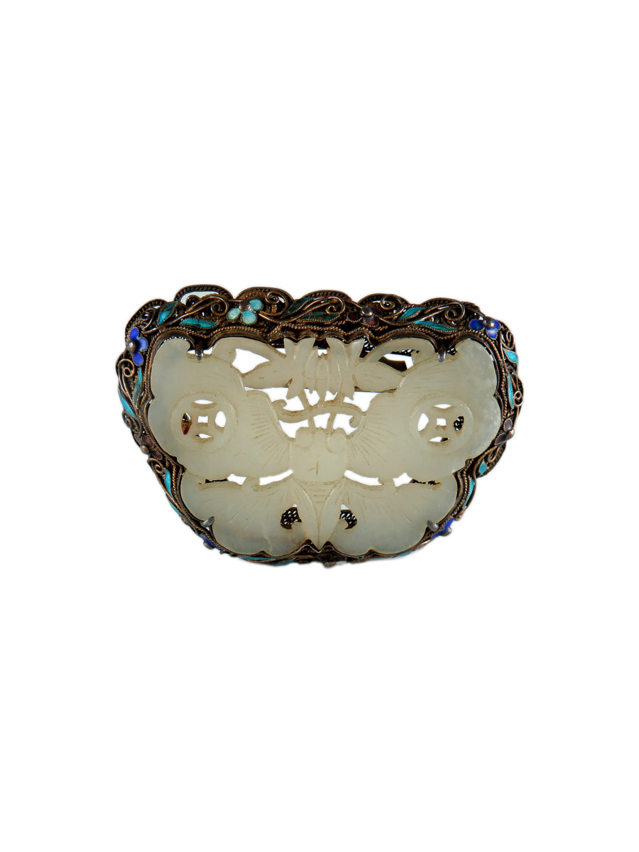 Ancienne broche années 40 en bakélite - Montres & Bijoux Ancienne broche années 40 en bakélite - Montres & Bijoux