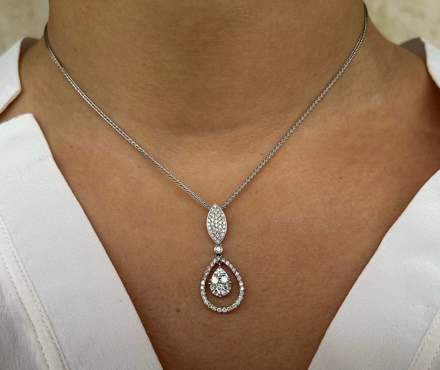 COLLIER "AURORA" OR & DIAMANTS